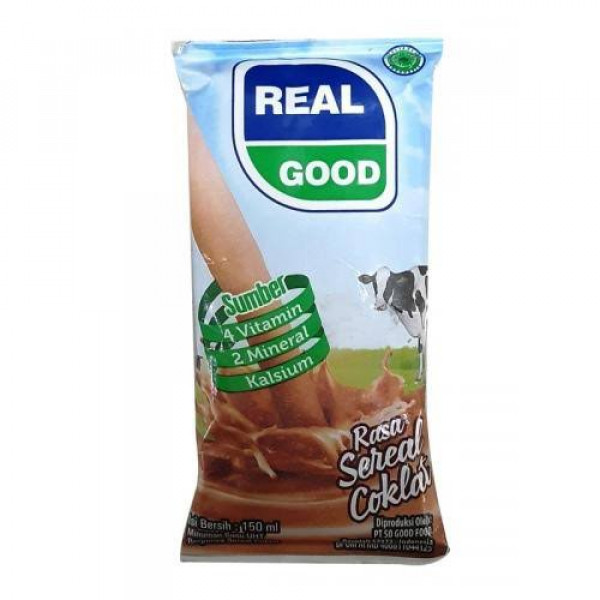 REAL GOOD UHT MILK 150ML CHOCO X 36 - DNR
