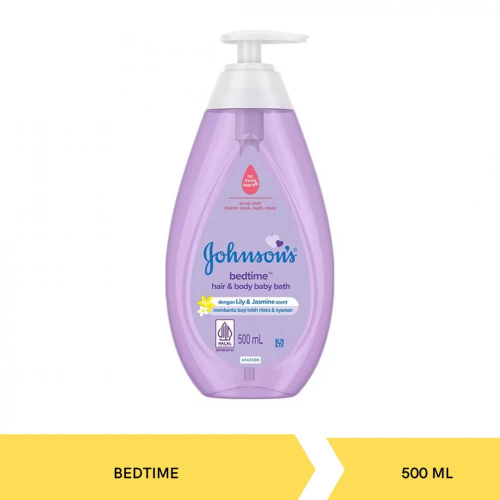 JOHNSON BABY BATH BEDTIME 500MLX12