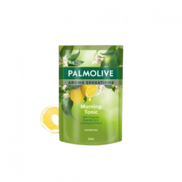 PALMOLIVE SHOWER GEL MORNING POUCH 450ML-DNR