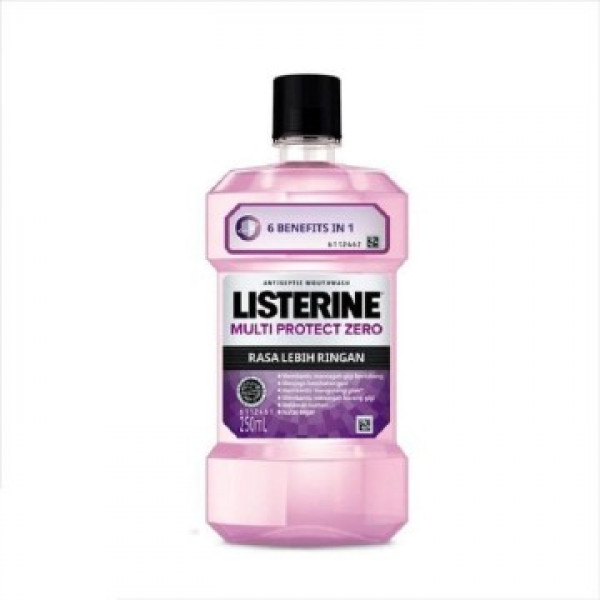 LISTERINE MOUTHWASH MULTI PROTECT ZERO 250ML