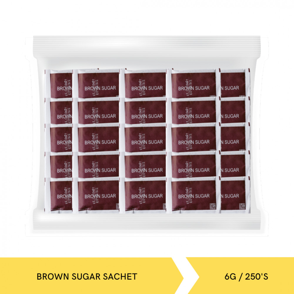 HIGENIK BROWN SUGAR SACHET 6G/250`S X 10