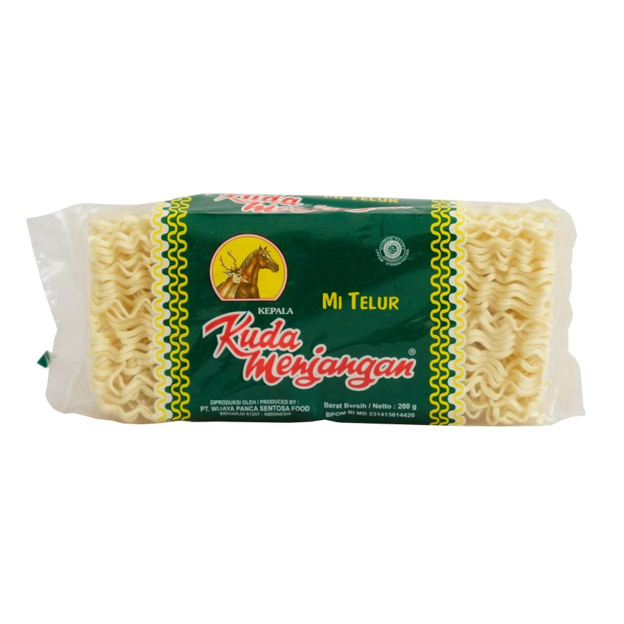 KUDA MENJANGAN MIE TELUR KERITING 200G X 20