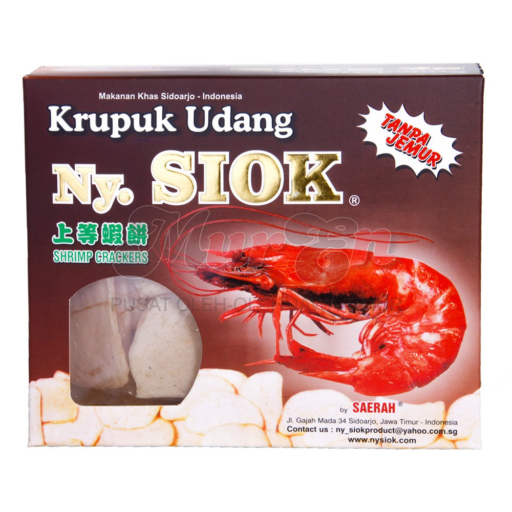 NY SIOK KRUPUK UDANG 400G KTK X 19