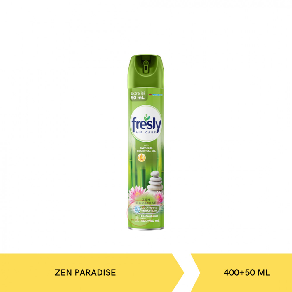 FRESLY AIR CARE ZEN PARADISE 400ML X 12