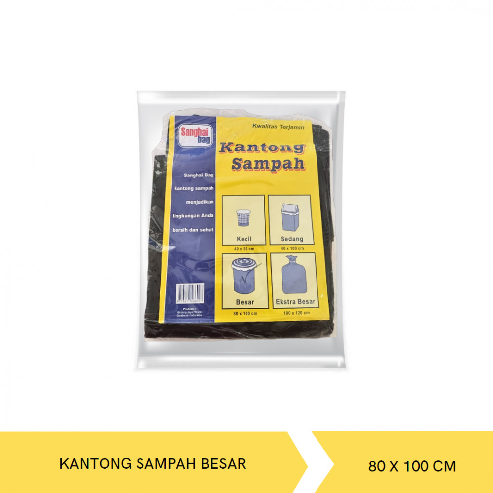 SHANGHAI KANTONG SAMPAH L PACK/10`S 80X100CM X50