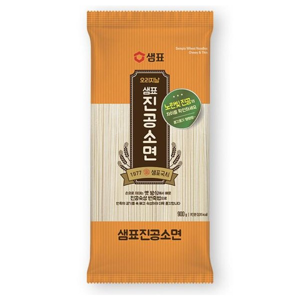 SEMPIO WHEAT NOODLE CHEWY&amp;THIN 1.5 KG X 8