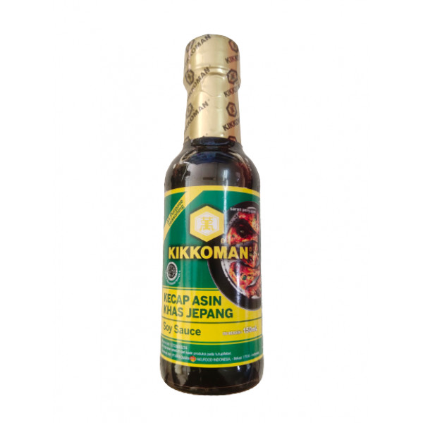 KIKKOMAN KECAP ASIN KHAS JEPANG BTL 150ML X 12
