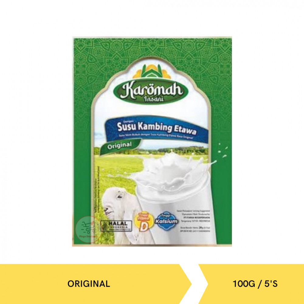 KAROMAH SUSU KAMBING ETAWA ORI 100G/5S