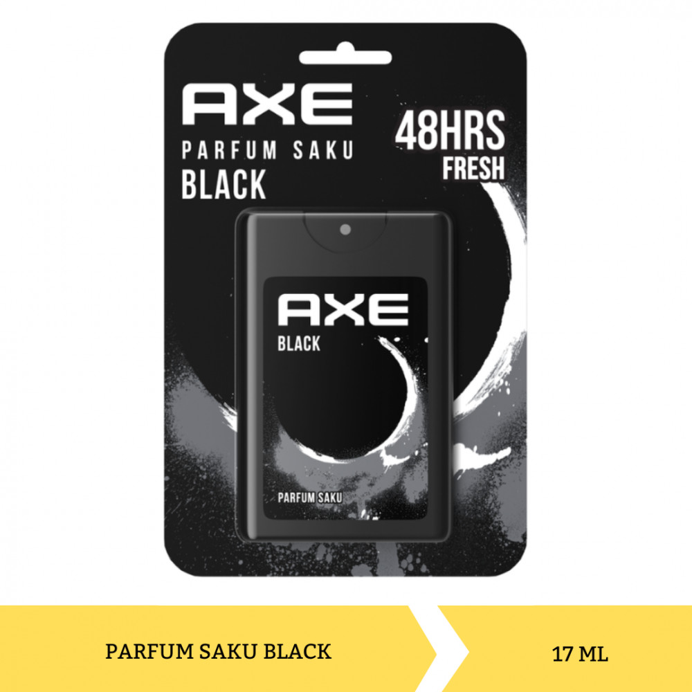 AXE DEO POCKET BLACK 17ML- DNR
