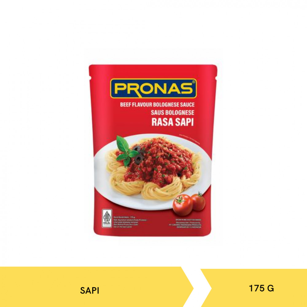 PRONAS SAUS BOLOGNESE SAPI 175G X 24