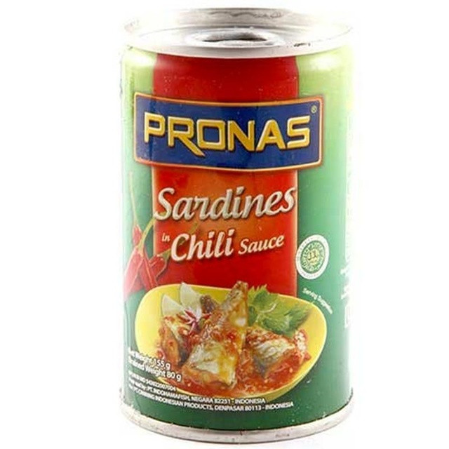 PRONAS SARDINES CHILLI 425G X 24 DNR