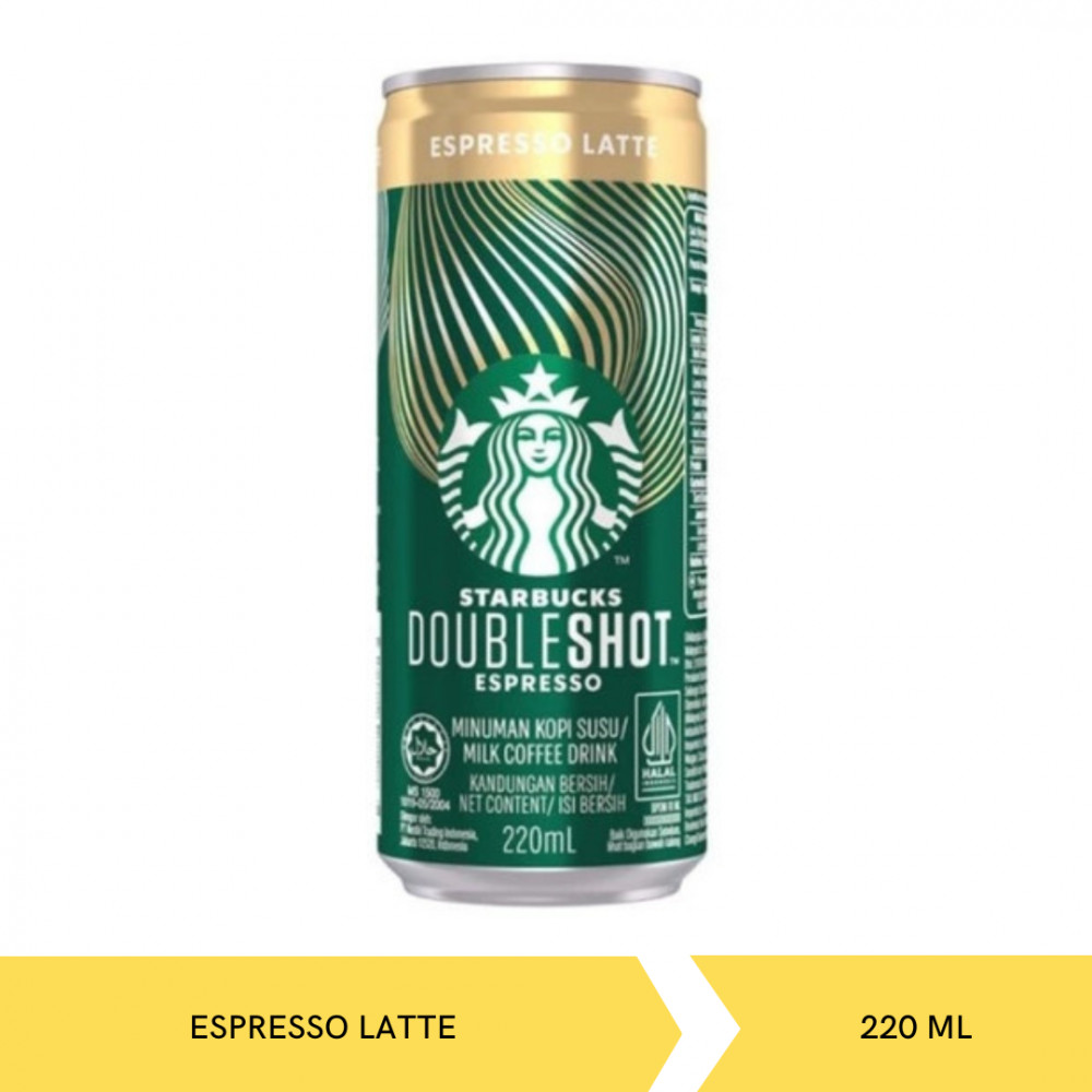 STARBUCKS DRINK ESPRESSO LATTE 220ML X 24