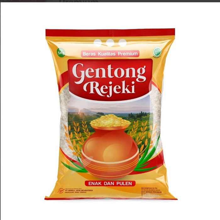 GENTONG REJEKI BERAS 25KG -DNR