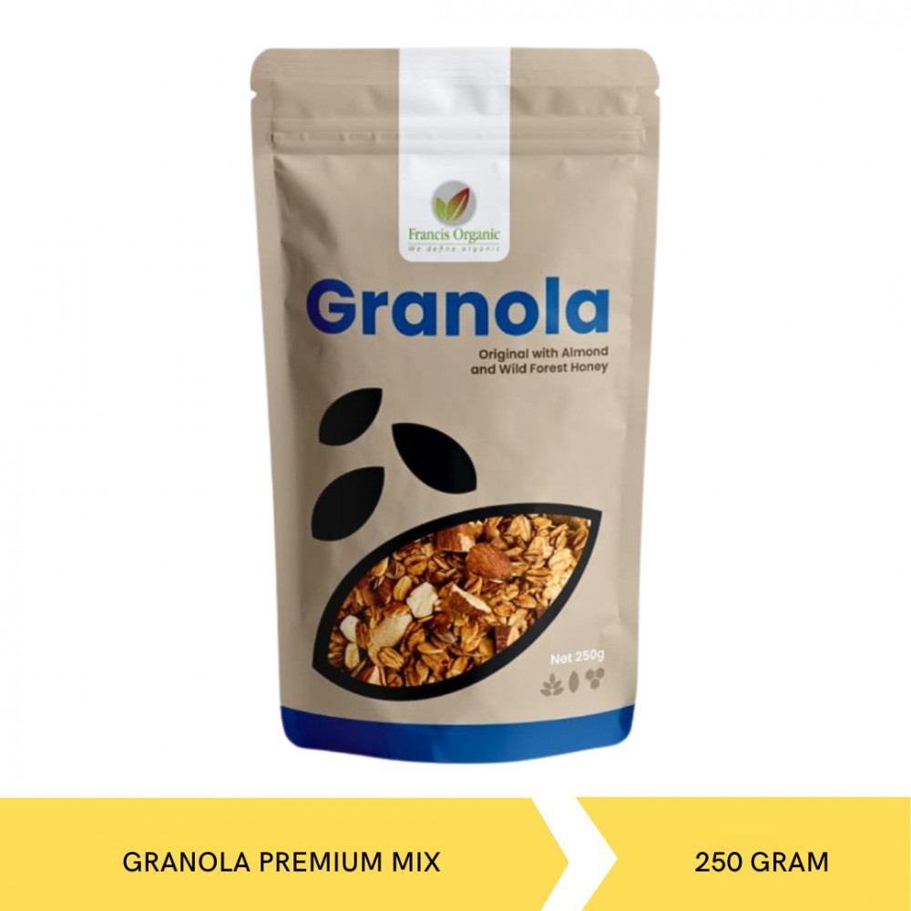 FRANCIS ORG. GRANOLA PREMIUM MIX 250GX24