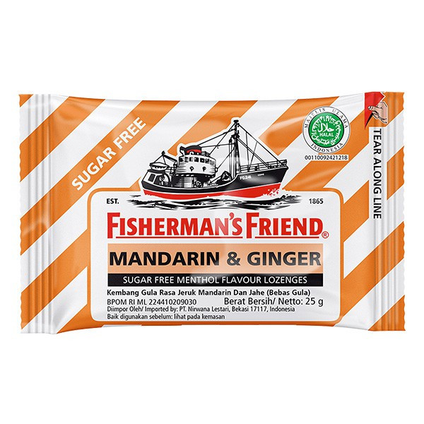 FISHERMAN SF MANDARIN&amp;GINGER 25G - N/A