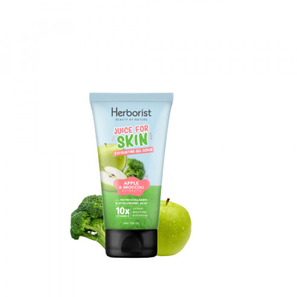 HERBORIST GEL SCRUB APPLE&amp;BROCOLI TUBE 150ML