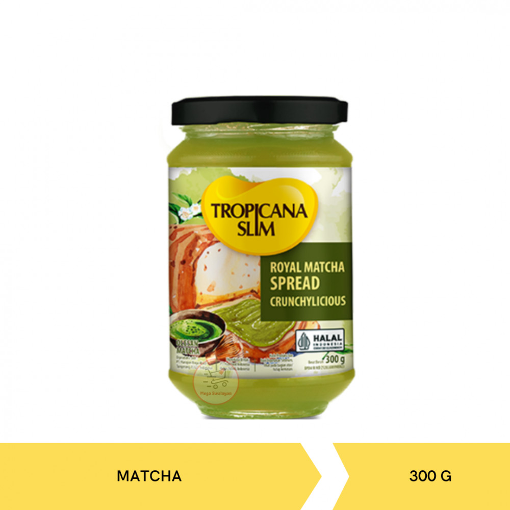 TROPICANA SLIM SPREAD ROYAL MATCHA 300GX12