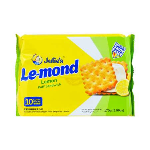 JULIES LE-MOND LEMON 170G X 24