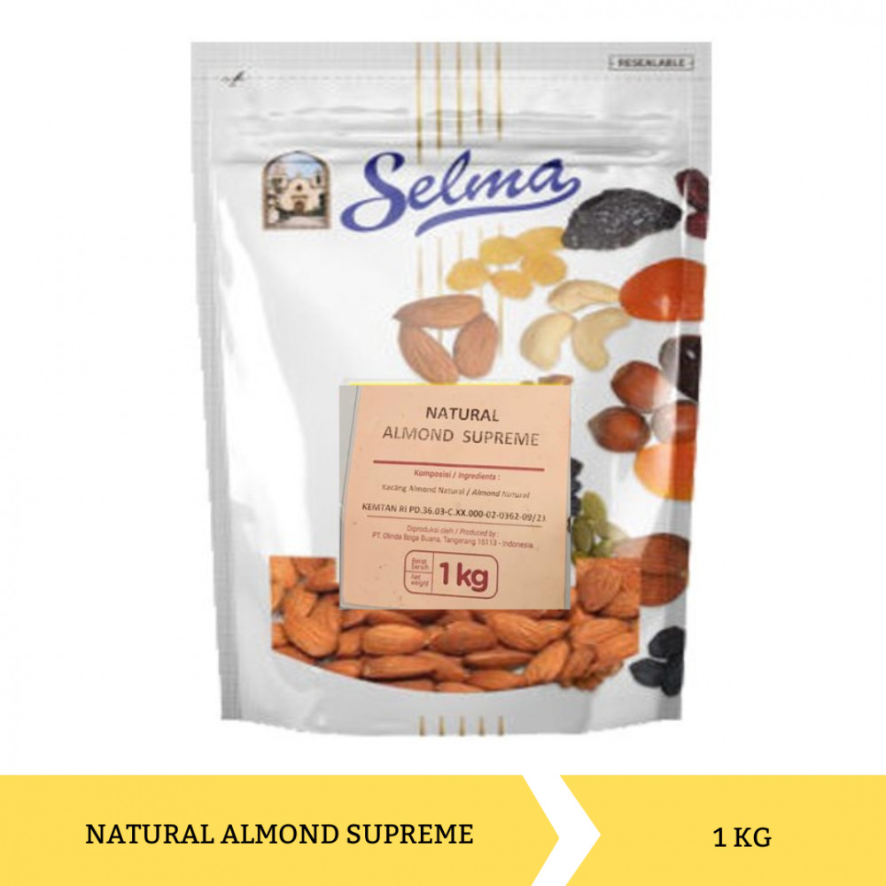 SELMA NATURAL ALMOND SUPREME 1 KG