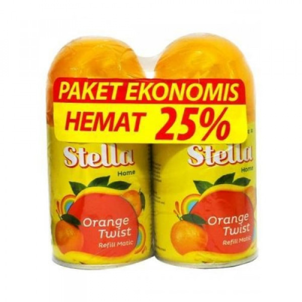 STELLA MATIC REF JEJU ORANGE PACK/2 160+65ML X 6
