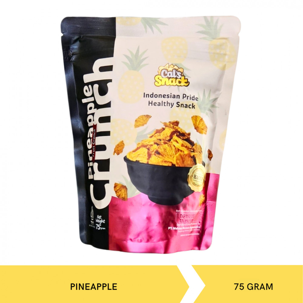 CALS SNACK PINEAPPLE 75G X 25