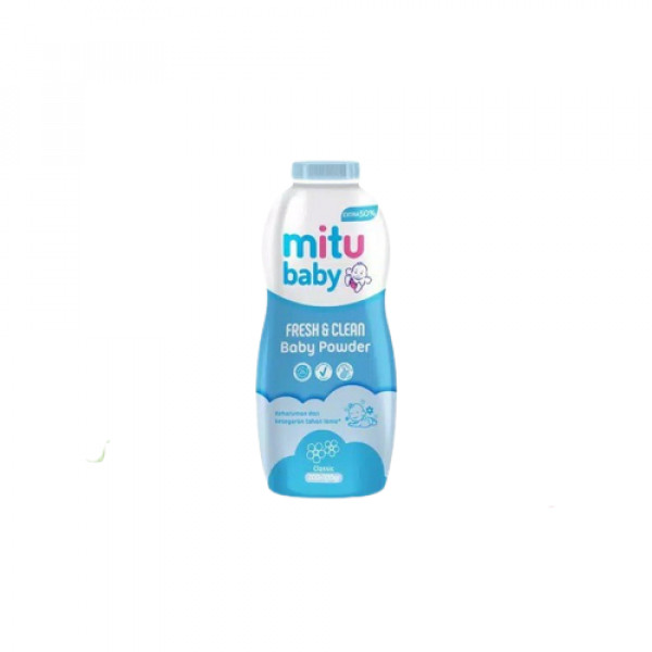 MITU BABY POWDER FRESH&amp;CLEAN 50+25G