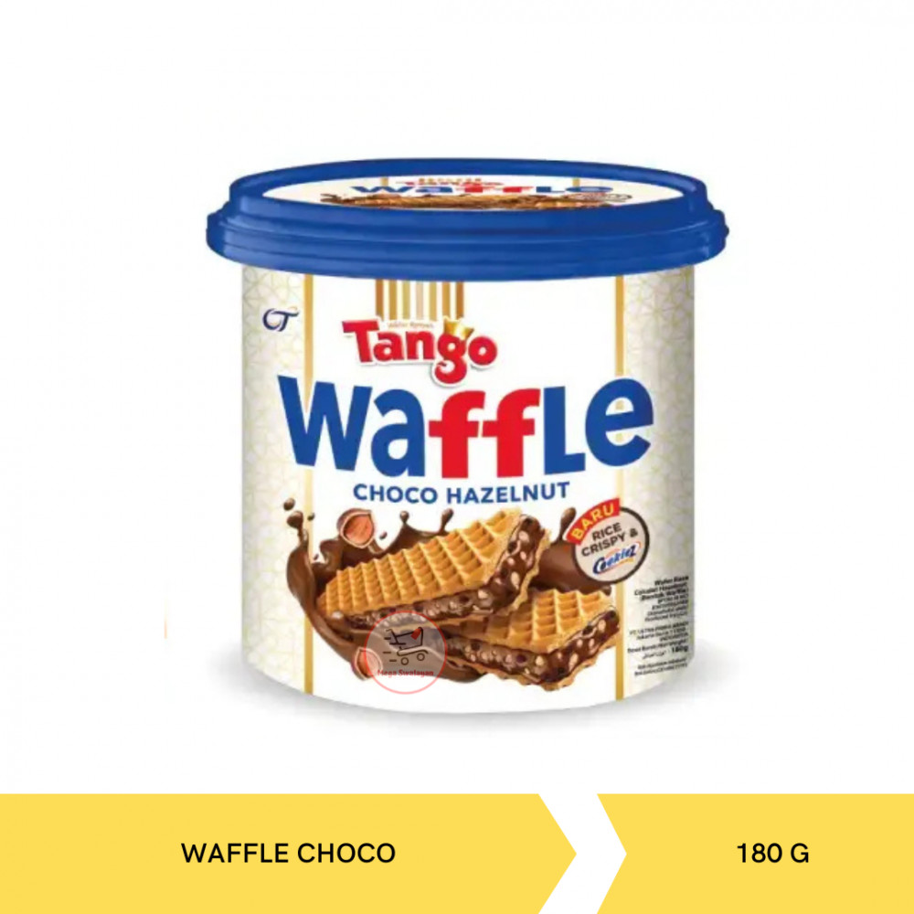 TANGO WAFFLE CHOCO HAZEL PAIL 180G X 6