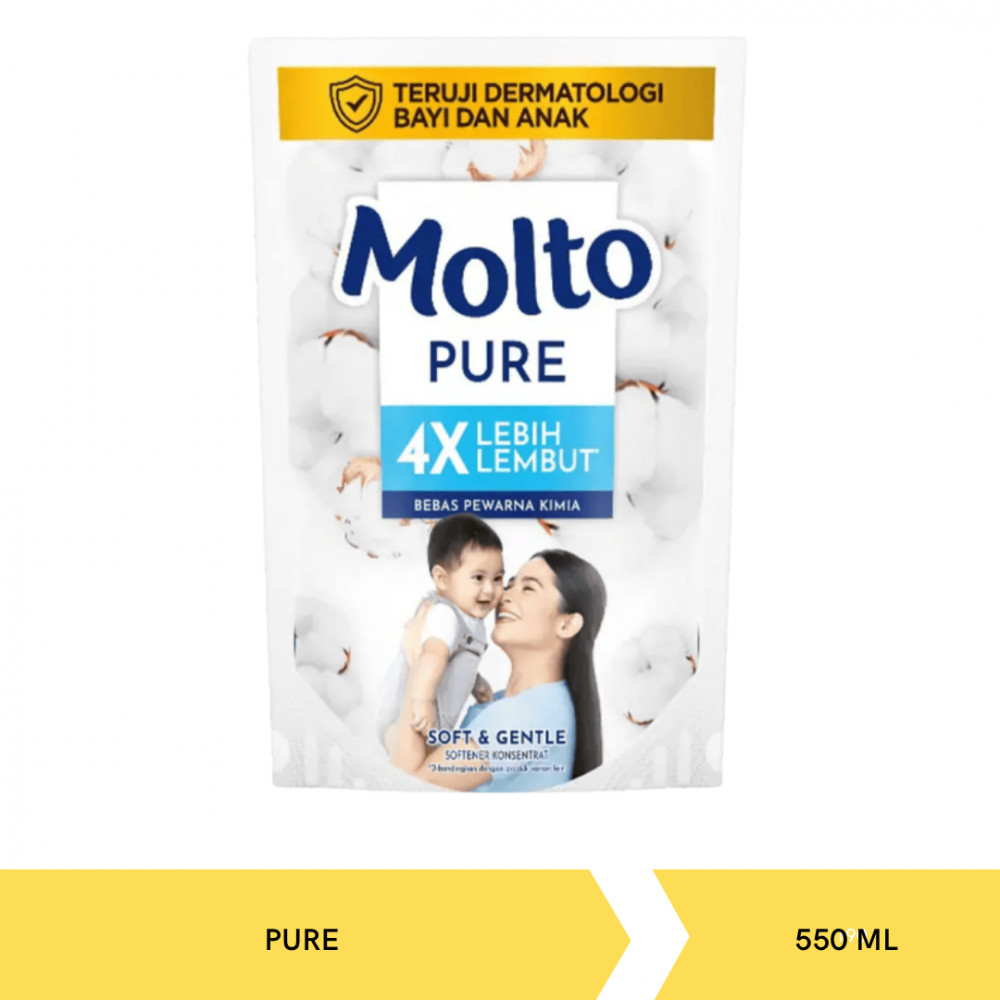 MOLTO SOFTENER PURE 550ML X 12