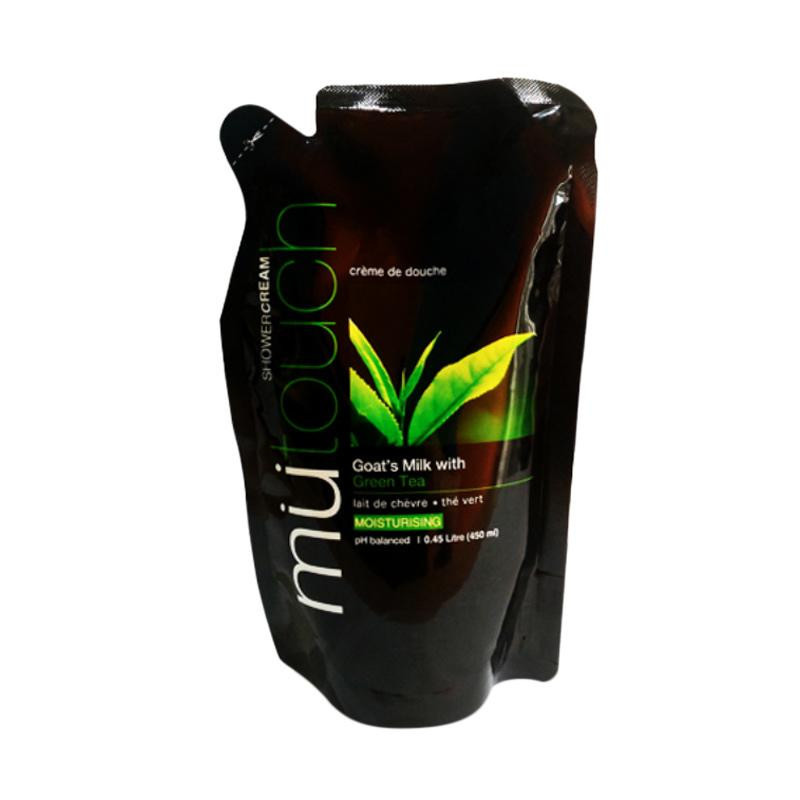 MUTOUCH SHOWER GREEN TEA POUCH 450ML