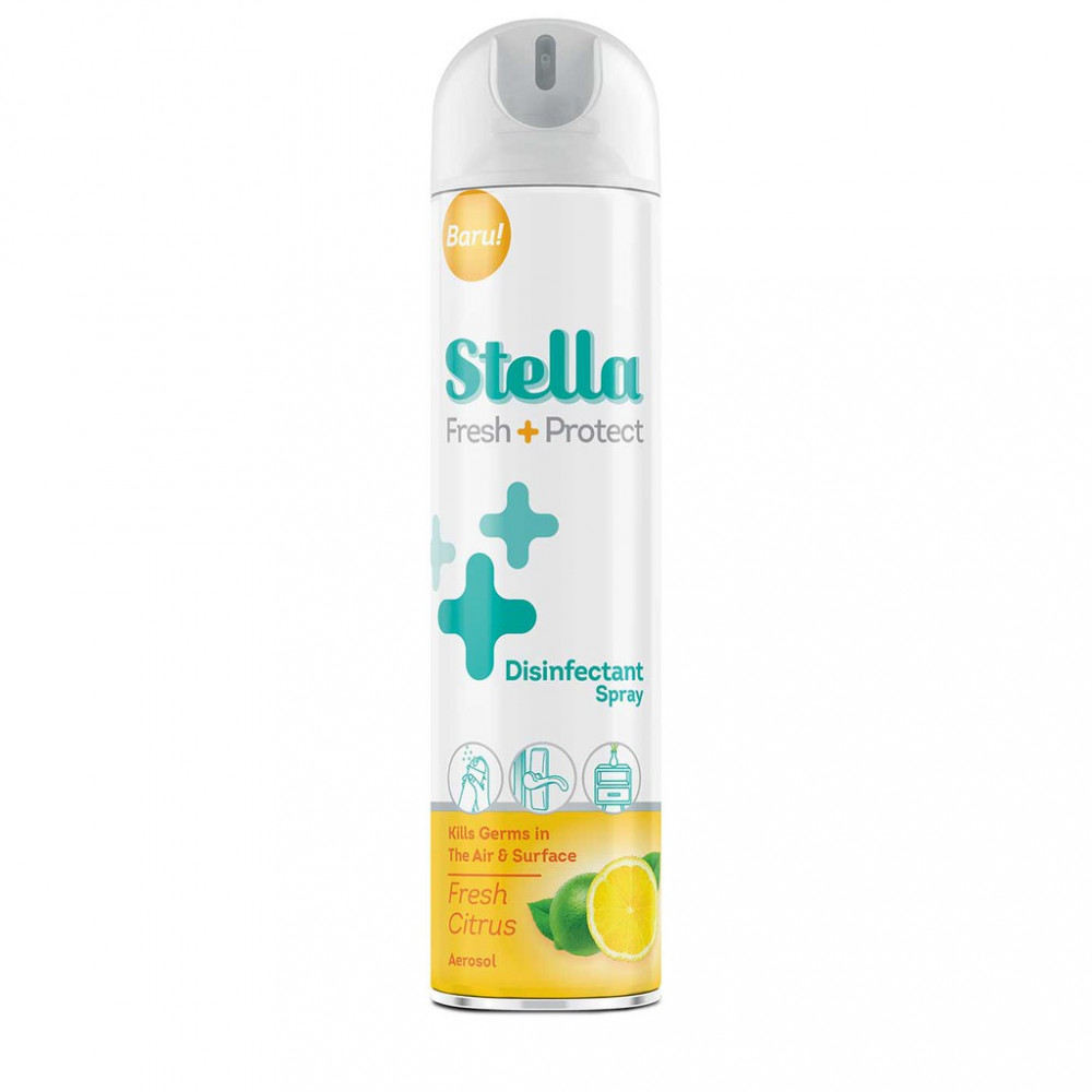 STELLA AERO DISINFECTANT F.CITRUS 300ML X 12-N/A
