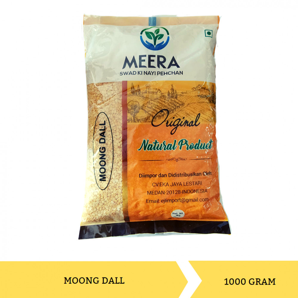 MEERA MOONG DAL PACK 1000G X 25