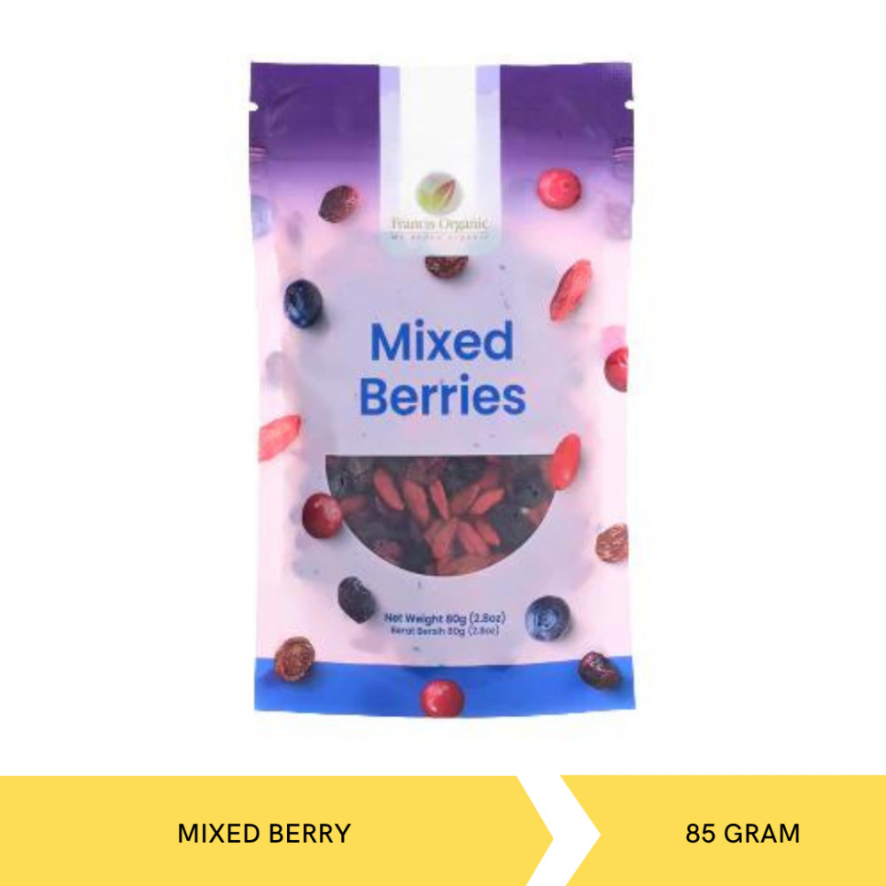 FRANCIS ORG. MIXED BERRIES 85GX30