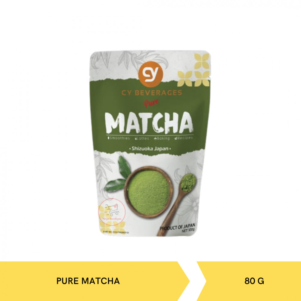 CY PURE MATCHA POWDER 80GX24