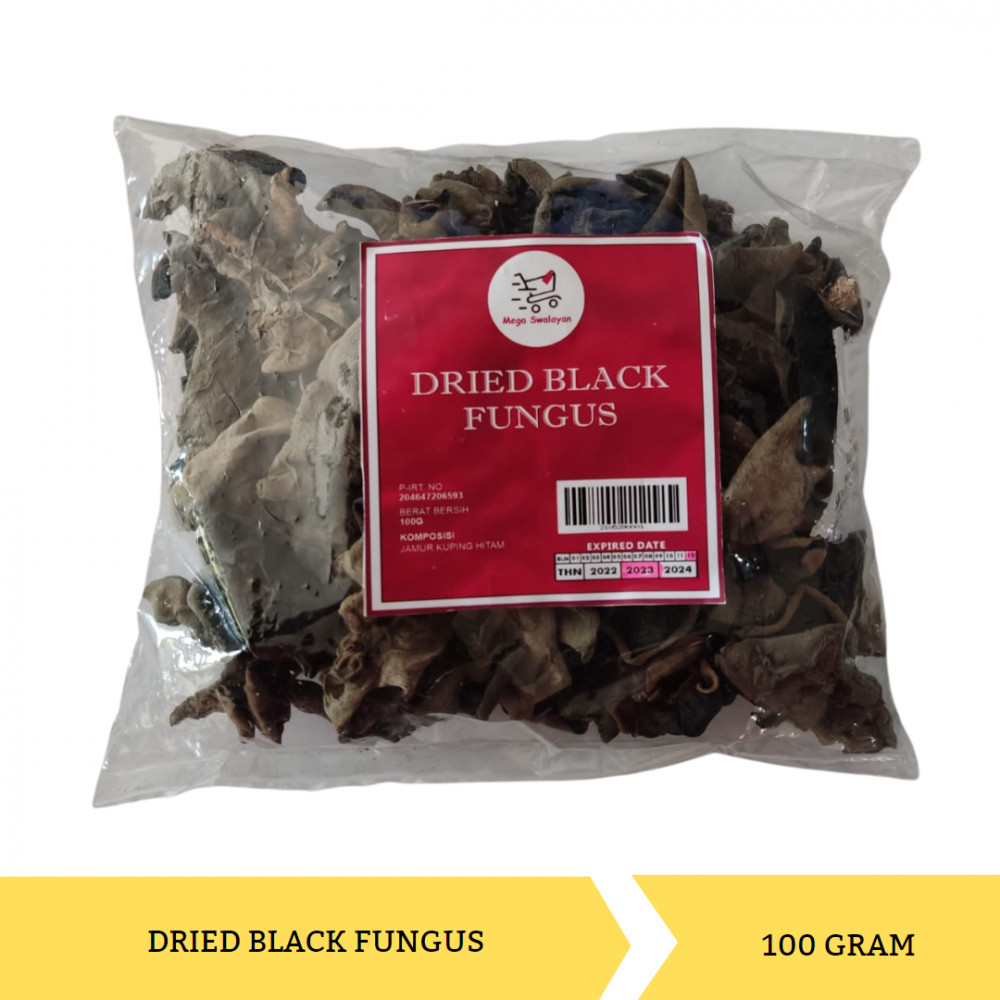 SU BRAND DRIED BLACK FUNGUS 100G X 10