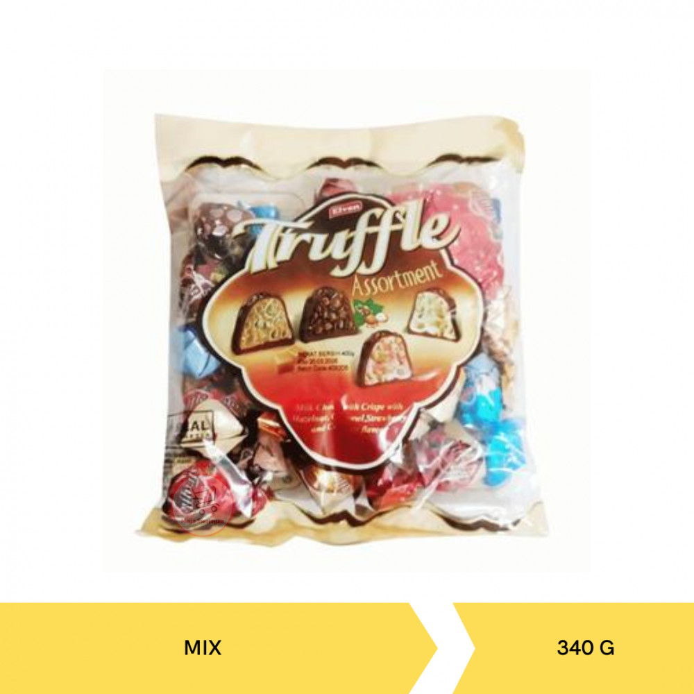 ELVAN TRUFFLE DOUBLE TWIST MIX 340G X 10