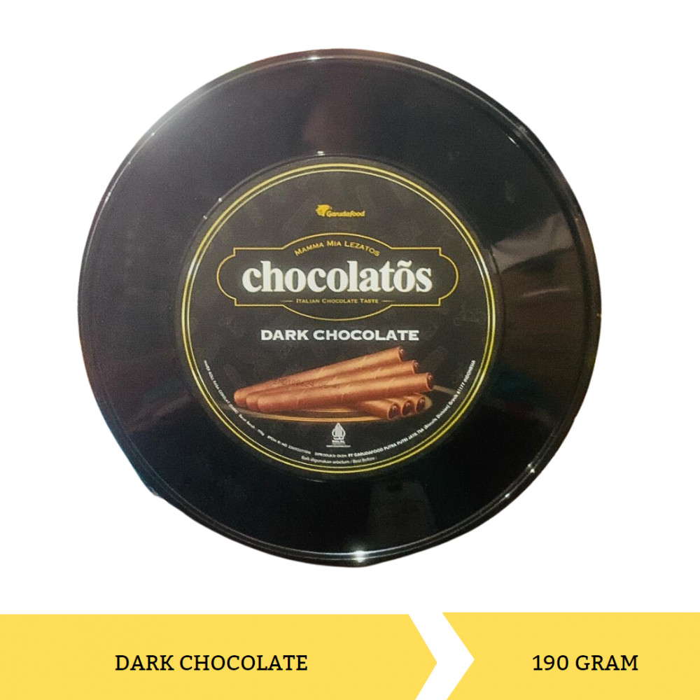 CHOCOLATOS PREMIUM DARK CHOCO 190G X 6