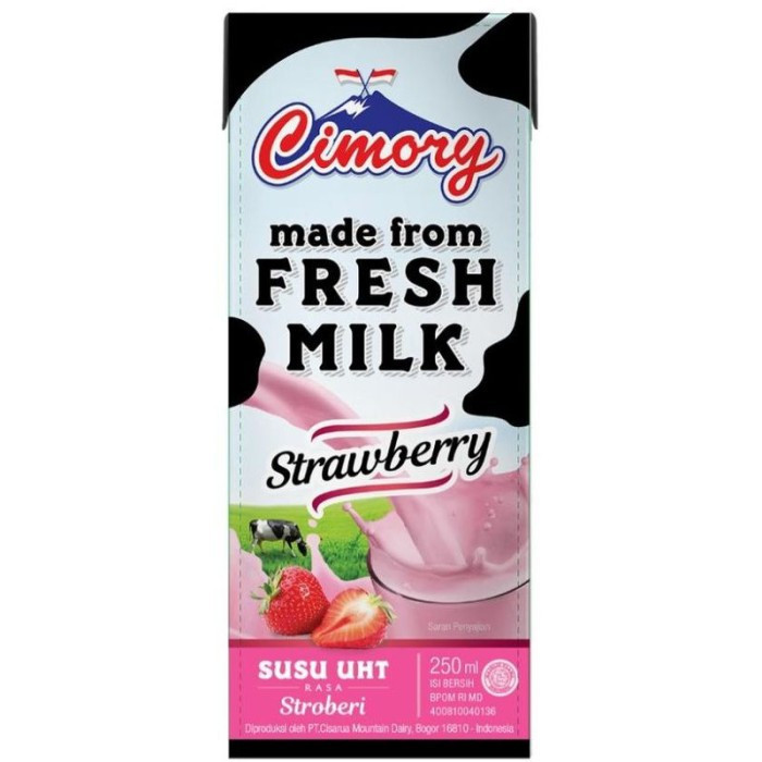 CIMORY UHT MILK STRAW 250ML X 24
