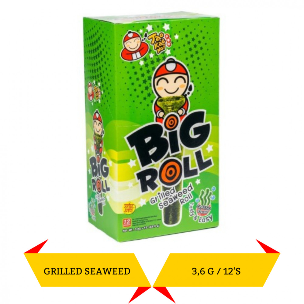 TAOKAENOI BIG ROLL SEAWEED CLASSIC KTK 3G/12S X 12
