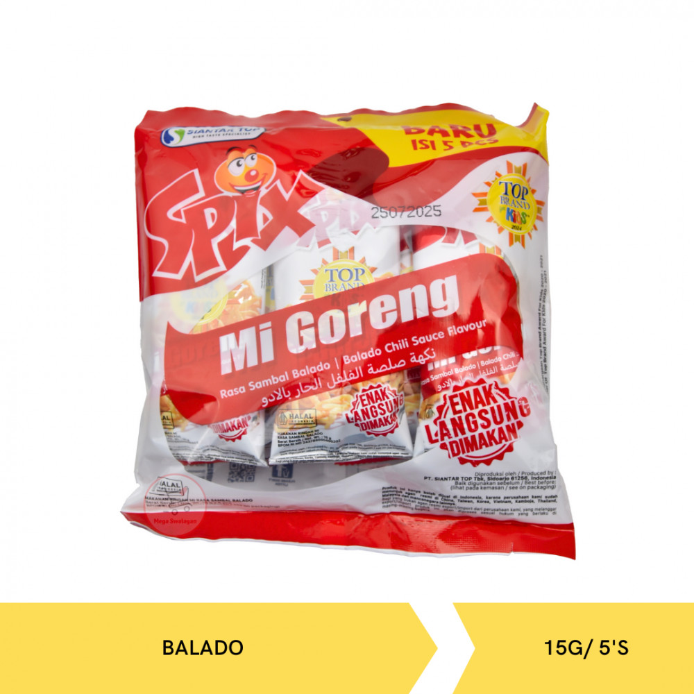 SPIX MIE GRG SAMBAL BALADO POLYBAG 15G/5SX16