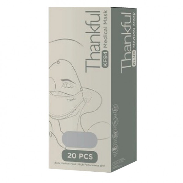 THANKFUL KF94 4PLY MEDICAL MASK 20`S