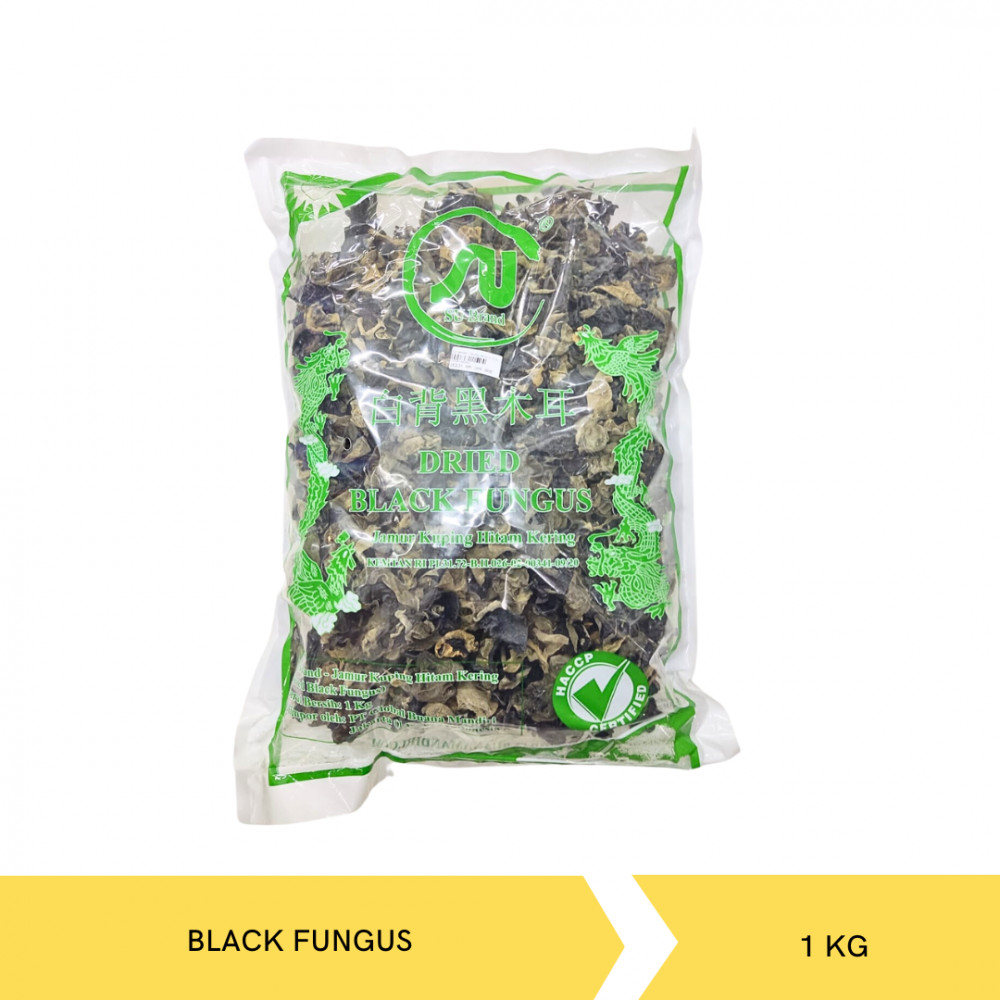 SU BRAND DRIED BLACK FUNGUS (KPL) 1KG X 5