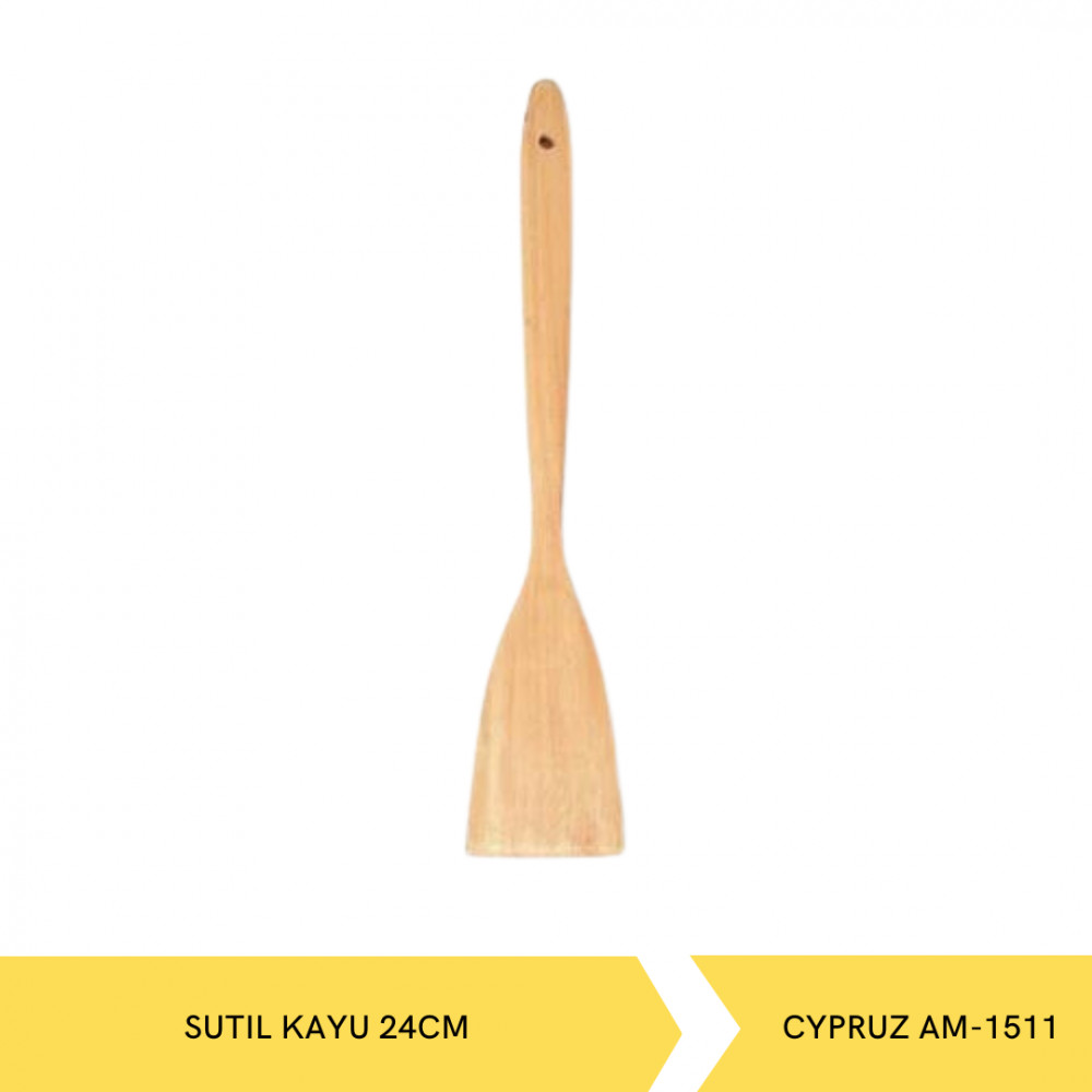 CYPRUZ AM-1511 SUTIL KAYU 24CM