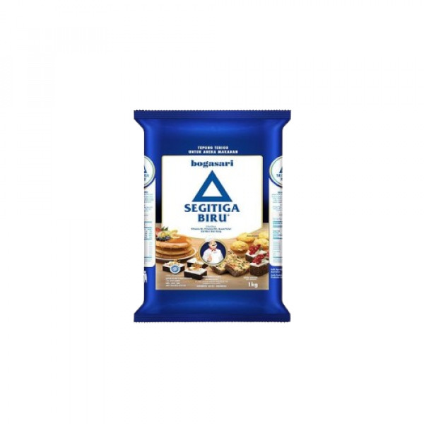 SEGITIGA BIRU TEPUNG PABRIK 1KG X 12