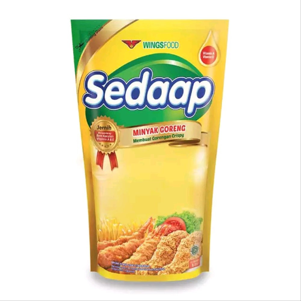 SEDAAP MINYAK GORENG 1L POUCH X 12