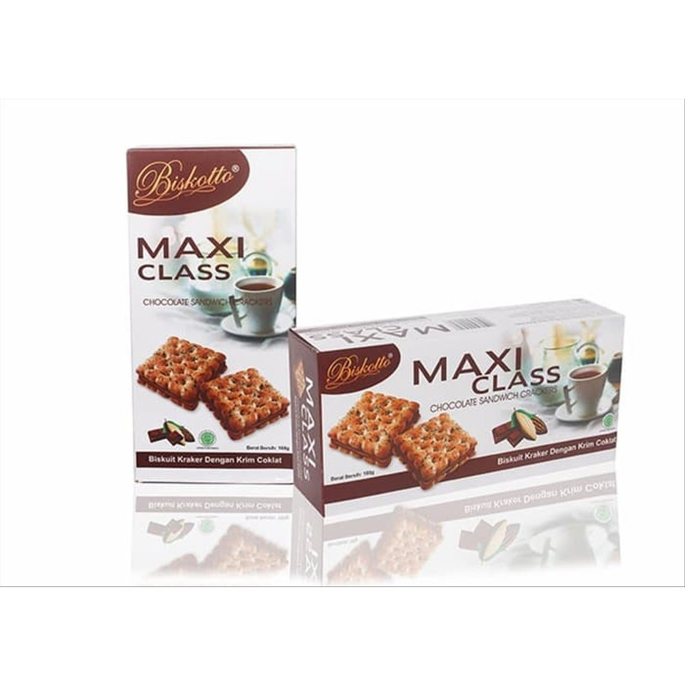 BISKOTTO MAXI CHOCO SANDWICH 160G X 18