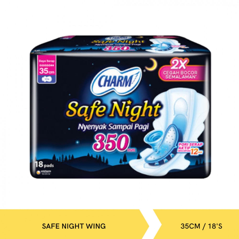 CHARM SAFE NIGHT WING 35CM/18`S X 24