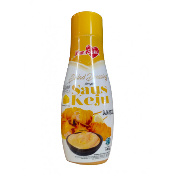 MAMASUKA SALAD DRESSING SAUS KEJU BTL 300G X 12