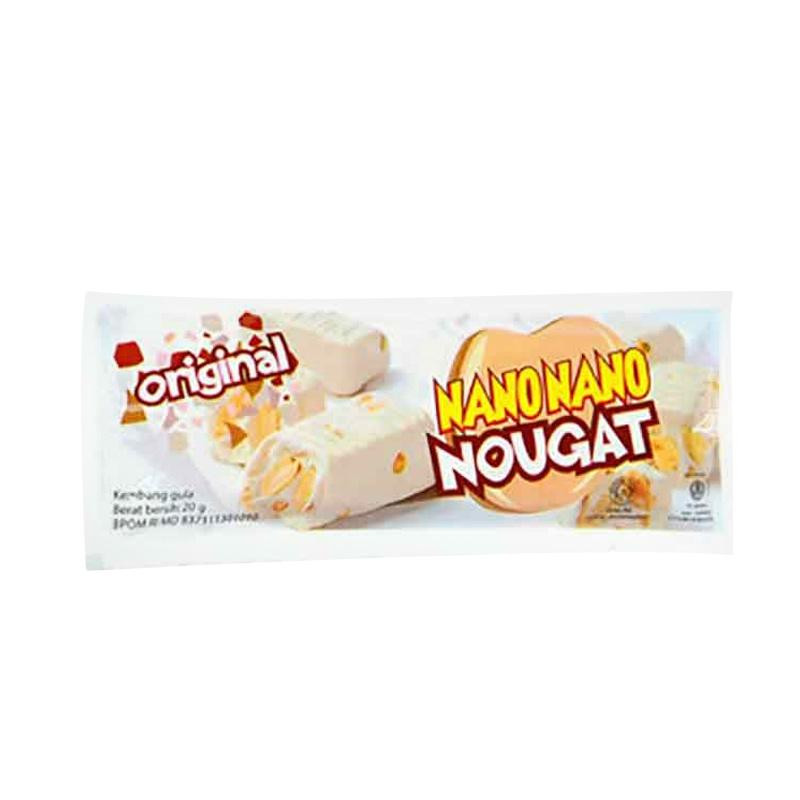 NANO NANO NOUGAT 20G COKLAT X 20