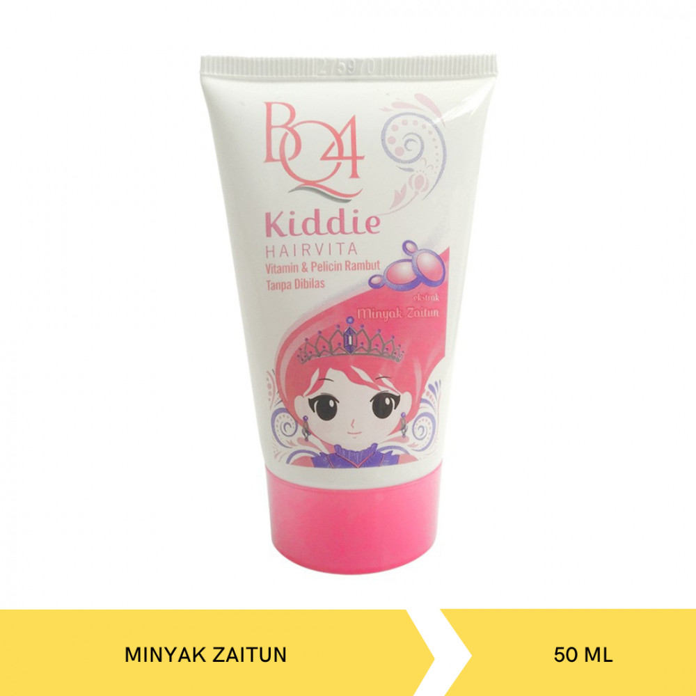 BQ4 KIDDIE HAIRVITA MINYAK ZAITUN 50ML