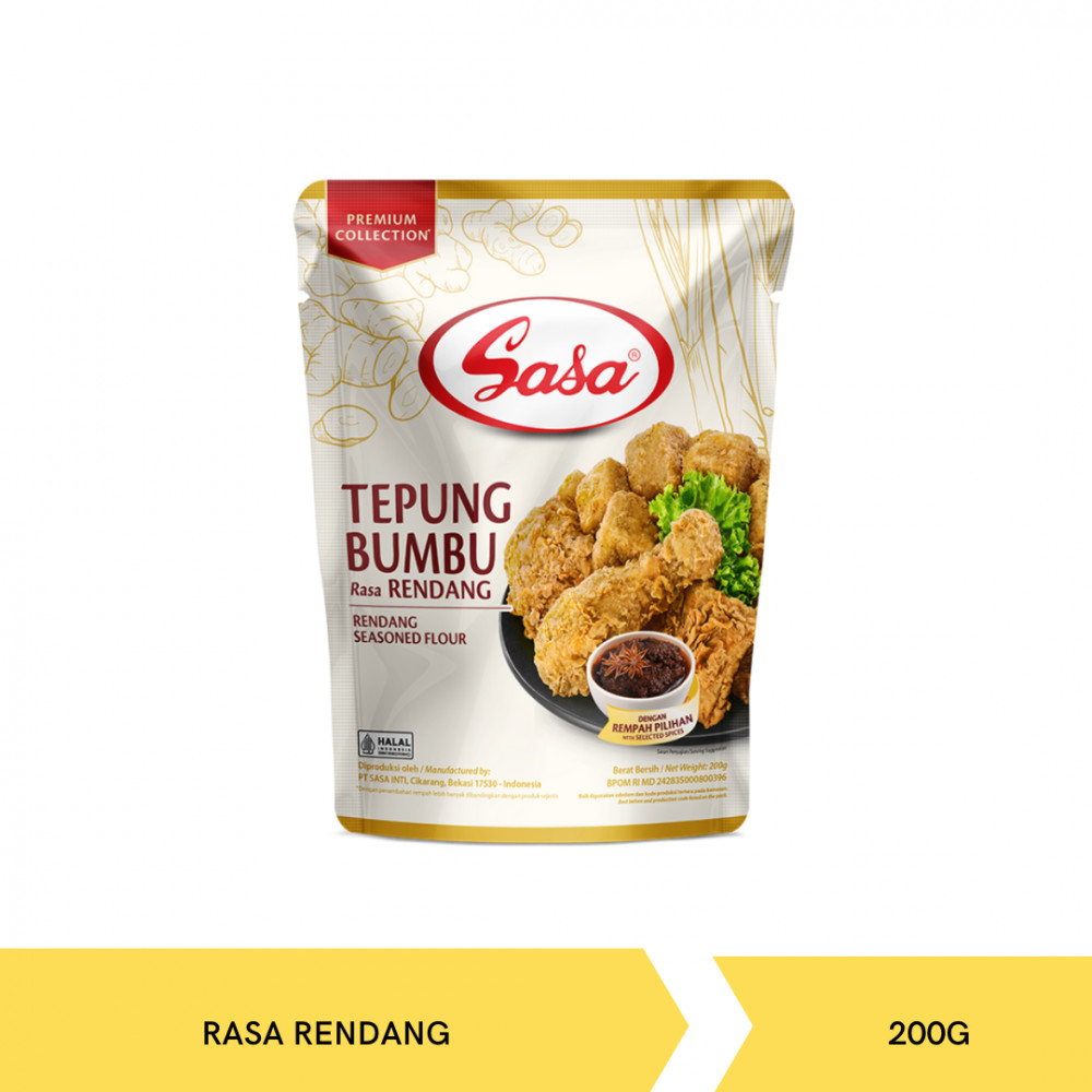 SASA TEPUNG BUMBU RASA RENDANG 200G X 24